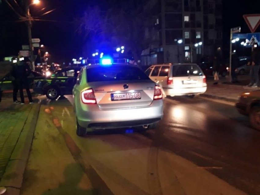 I dyshuari për vjedhjen e bankës tenton t’i ikë policisë në Lipjan, aksidentohet me veturë