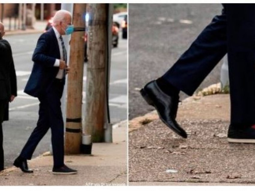 Zgjidhet misteri: Ja pse Joe Biden mbante veshur këpucë të ndryshme