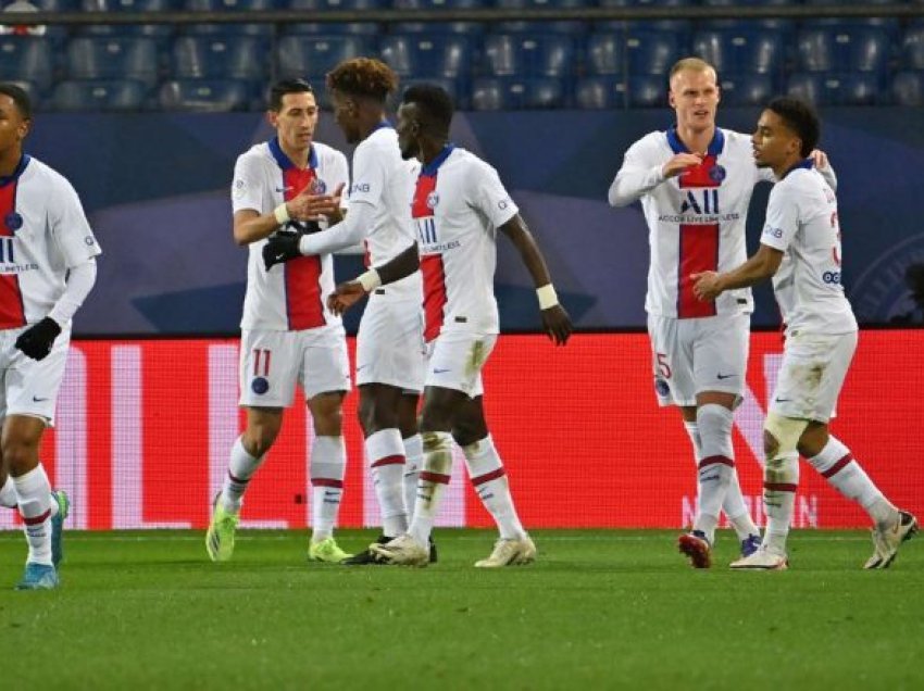 PSG fiton ndaj Montpellier si mysafir, mbetet në krye të Ligue 1