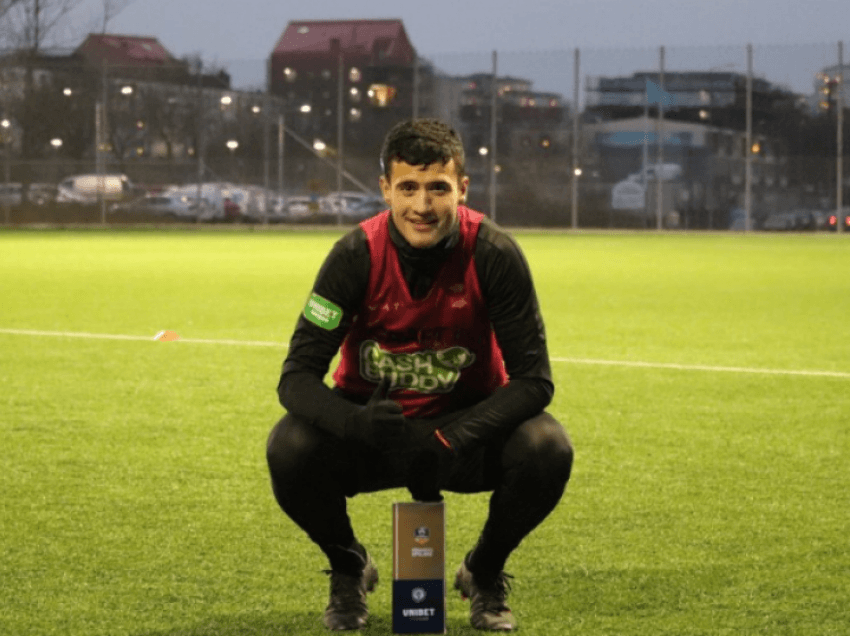 Selmani shpallet lojtari më i mirë i muajit nëntor në Suedi