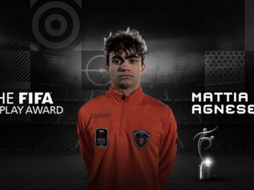 Mattia Agnese fiton çmimin si “lojtari më fer i vitit”!