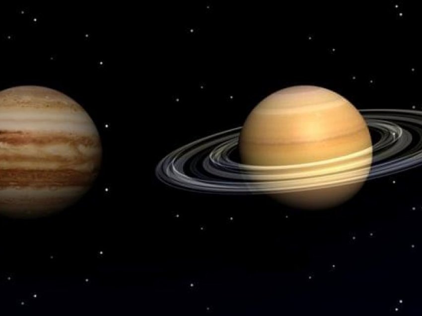 Jupiteri e Saturni në bashkërendimin më të afërt që nga 1623-a