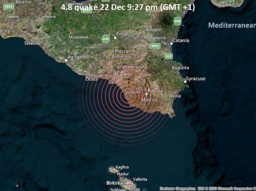 Tërmet i fuqishëm në Itali, banorët dalin të terrorizuar në rrugë