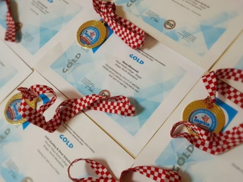Medalje për nxënësit e kolegjit “Jahja Kemal” në INOVA të Zagrebit
