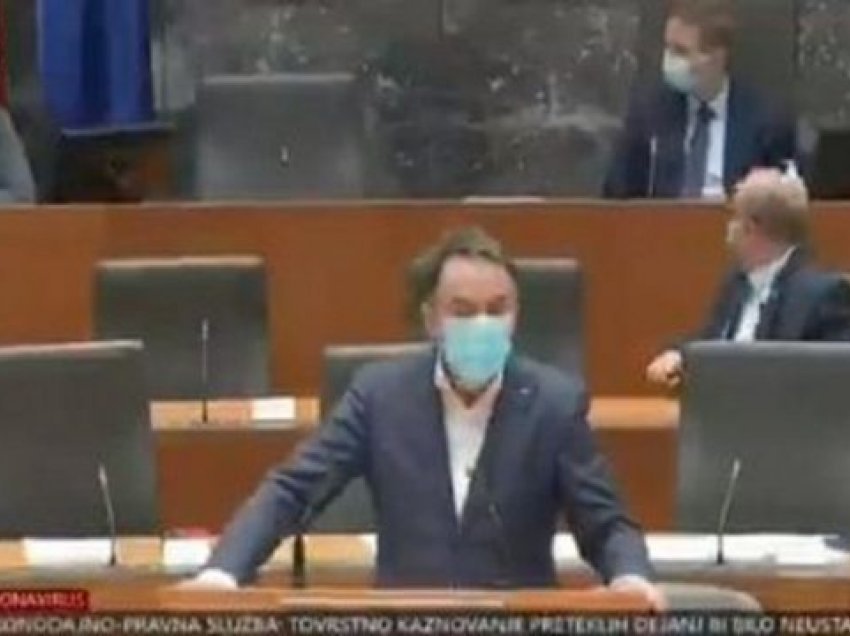 Tërmeti shkund Parlamentin slloven, deputeti ndërpret fjalimin e ikin të gjithë nga salla