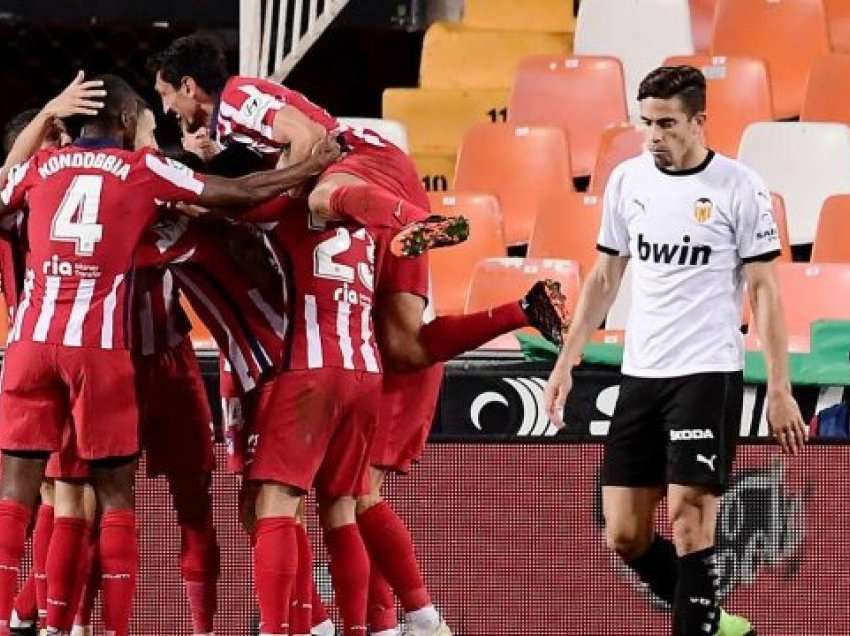 Atletico fiton derbin kundër Valencias