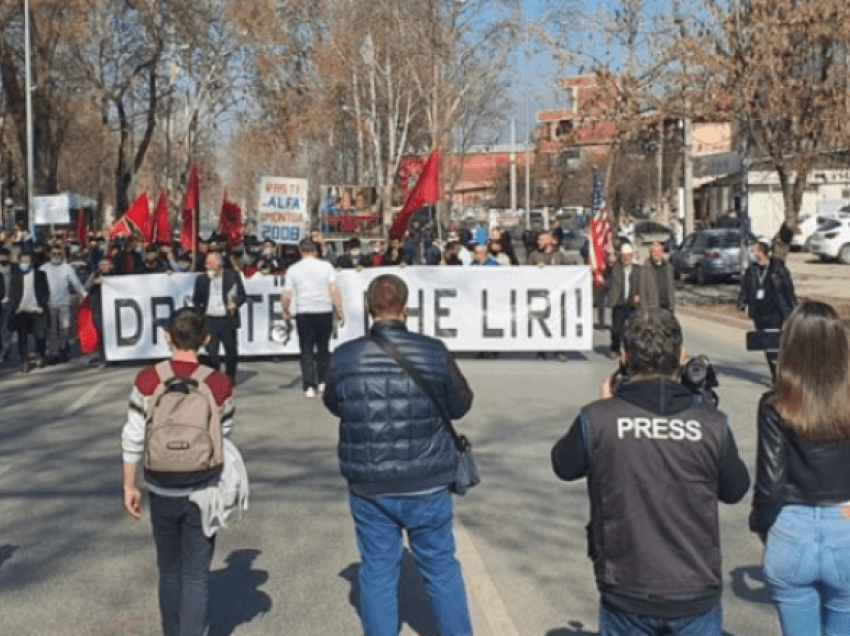 Nesër regjim i posaçëm i komunikacionit në Shkup për shkak të protestës
