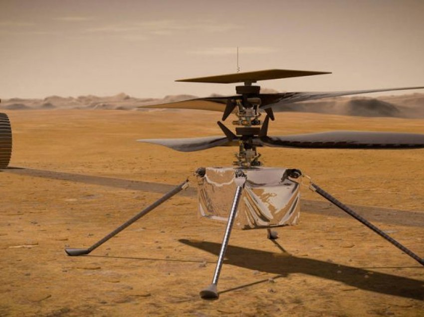 Mini-helikopteri i NASA-s pritet të bëjë fluturimin e parë në Mars
