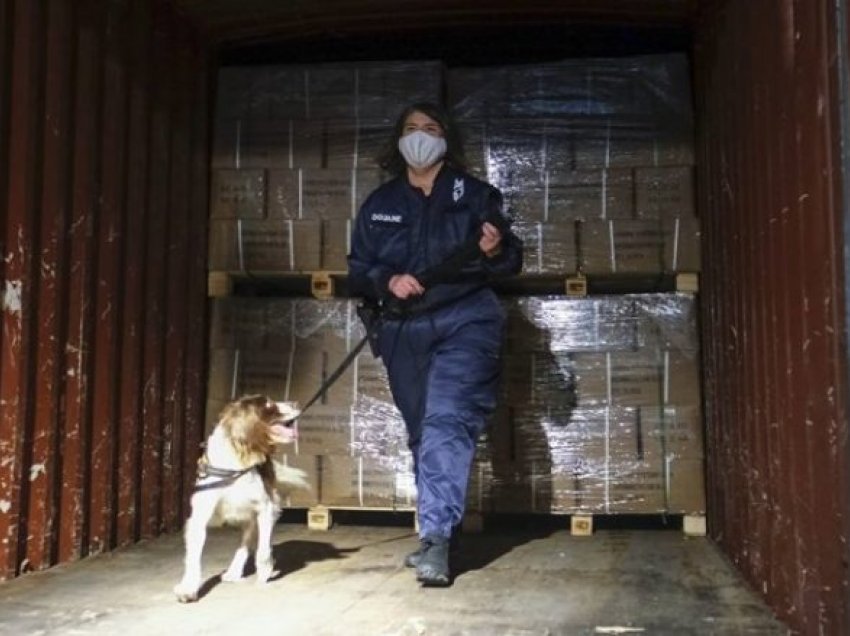 Policia belge kap kokainë në vlerë të 1.4 miliard eurove
