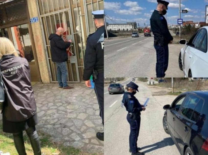 Policia e Kosovës po kontrollon ata pak qytetarë që mbetën pa shkuar në Shqipëri
