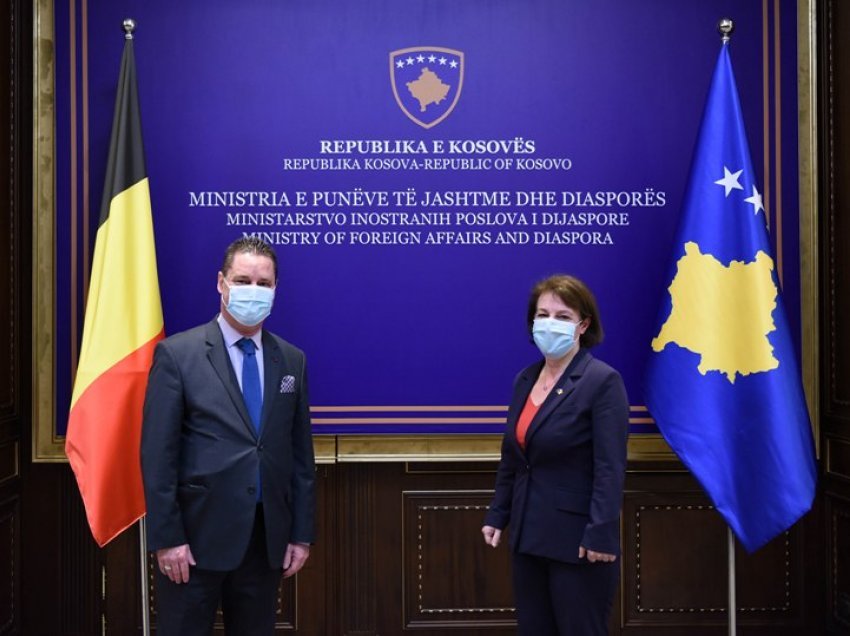 Belgjika konfirmon mbështetjen për Kosovën në procesin integrues