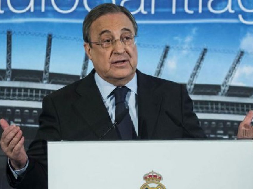 Deklarohet Florentino Perez, presidenti i Superligës Evropiane