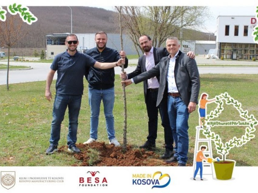 ​Klubi i Prodhuesve nis fushatën “Një dhuratë për tokën” për gjelbërimin e Kosovës