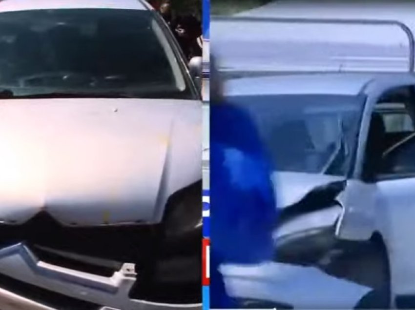 Çmenduri në mes të Tiranës, një person futet me makinë në sheshin “Skënderbej” dhe bën manovra të rrezikshme, ndërhyn një qytetar