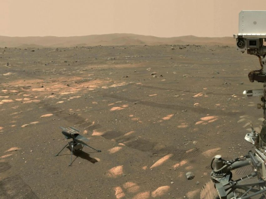 Helikopteri i NASA-s kryen fluturimin e tretë në Mars