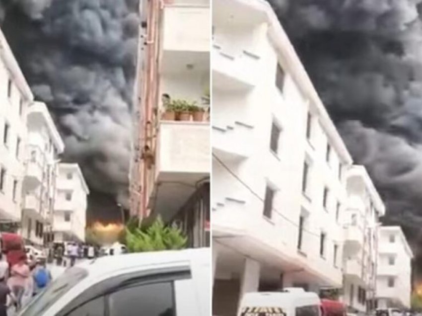 Zjarr në Stamboll, shpërthen një depo – banorët në frikë