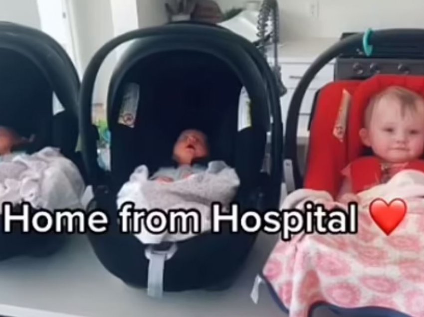 Nëna tronditet kur kupton se po pret binjakë 4 muaj pasi mirëpriti fëmijën e parë