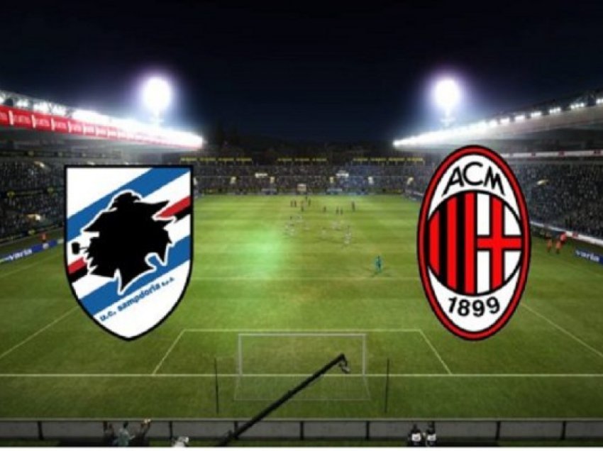 ​Sampdoria – Milan, formacionet e mundshme, Giroud pritet të luajë nga minuta e parë