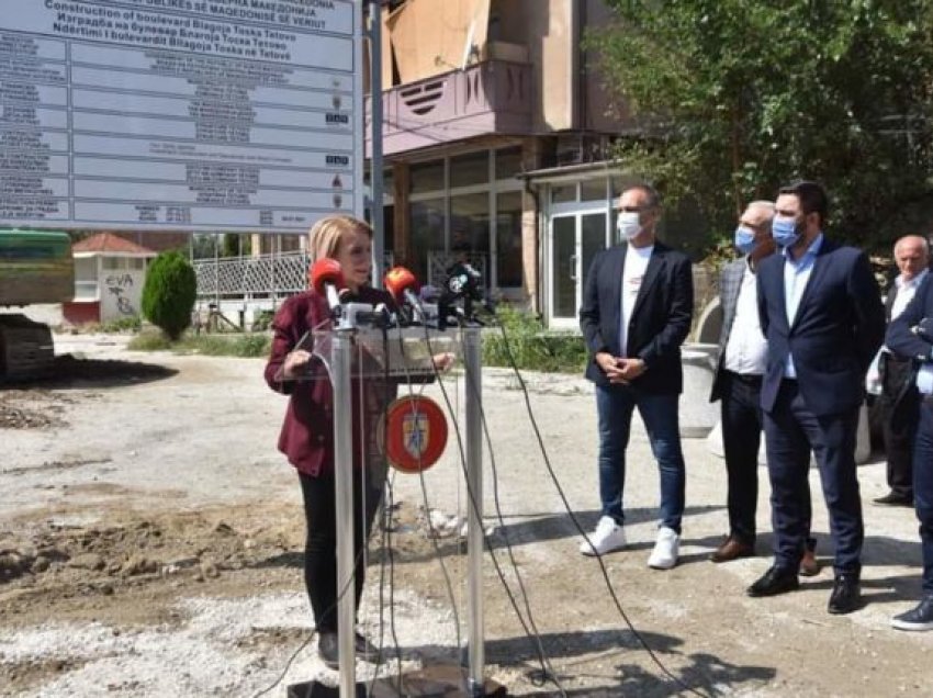 Në Tetovë fillon ndërtimi i bulevardit B. Toska