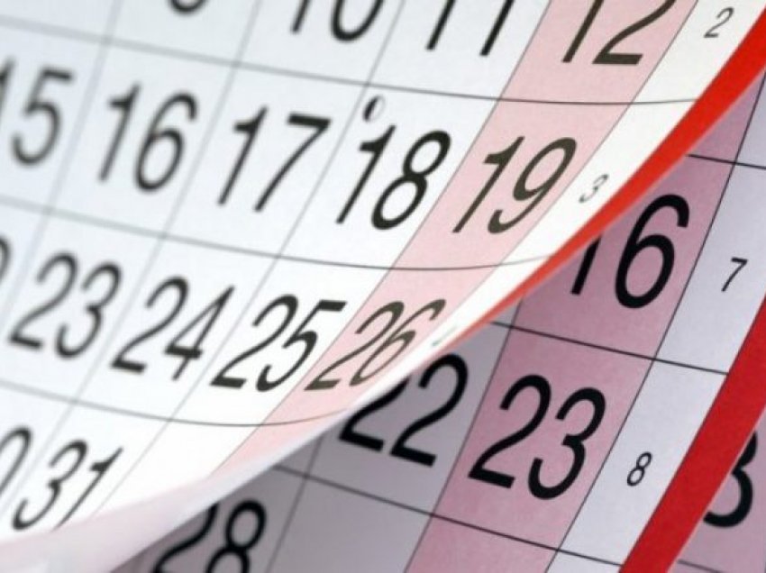 Lista e ditëve të pushimit, në vitin 2022 ka 5 fundjava të vazhduara