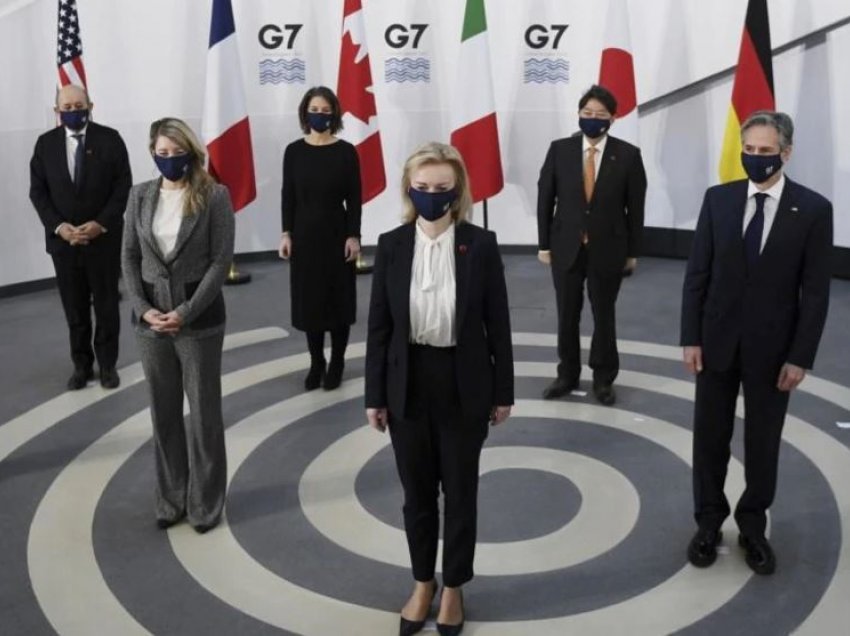 VOA: Britania kërkon unitet për reagimin ndaj Rusisë në takimin e G7