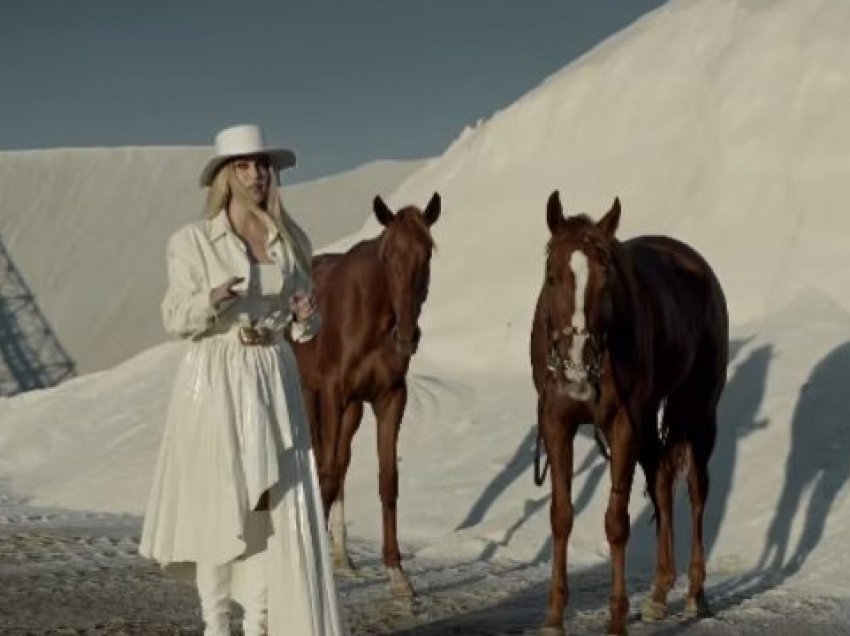 Leonora Jakupi telashe me kuajt gjatë xhirimit të klipit
