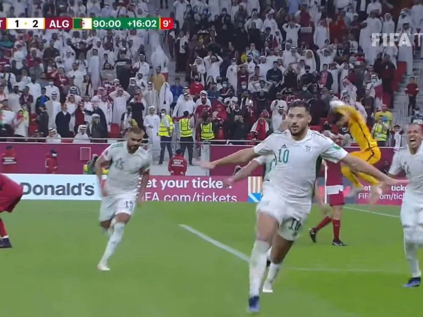 Katar - Algjeri, gjysmëfinalja që u mbyll pas 19 minutash kohe shtesë