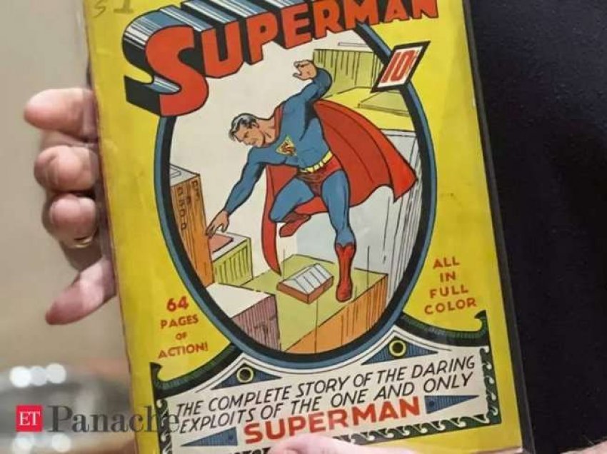 Shitet për 2.6 milionë dollarë libri i rrallë i “Superman”