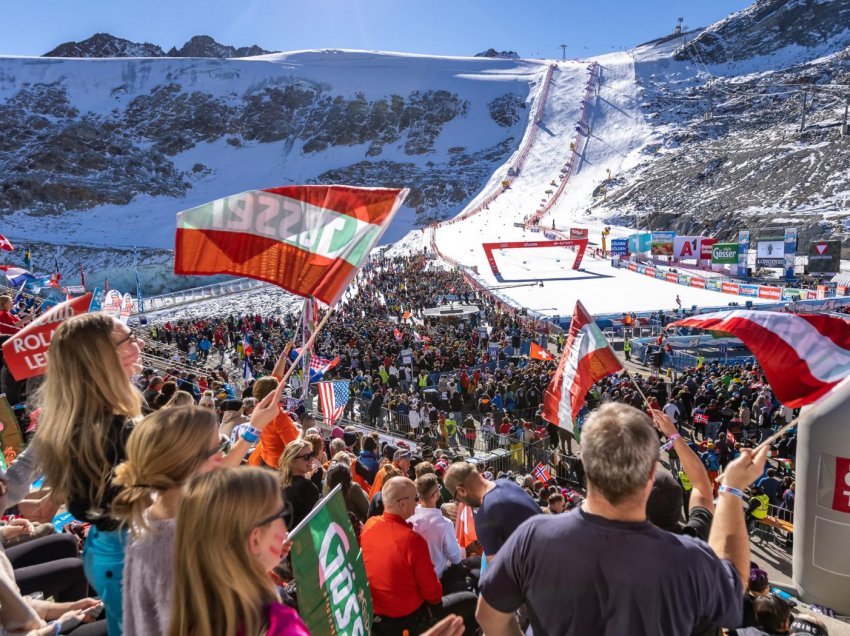 Garat e skijimi në Austri pa shikues 