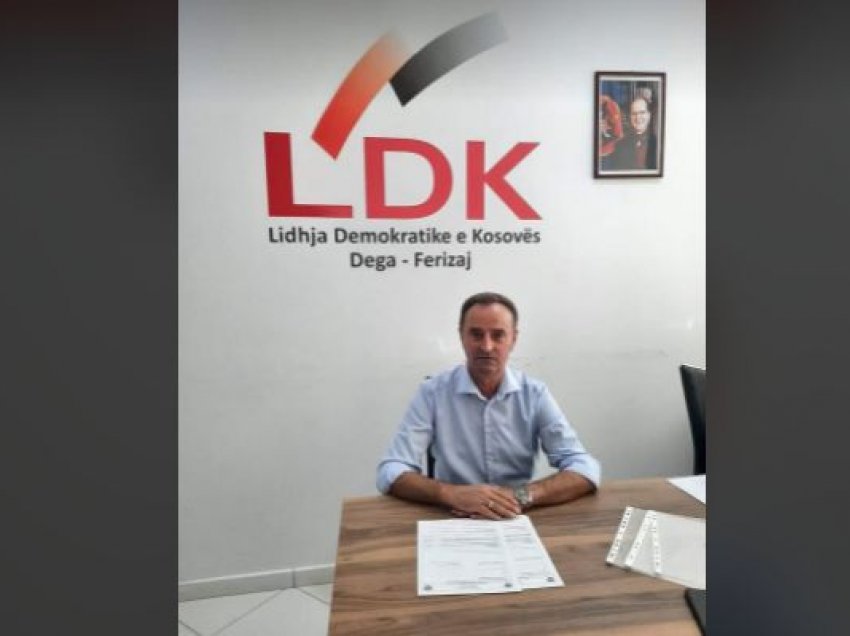 Vdes aktivisti shumëvjeçar i LDK-së në Ferizaj