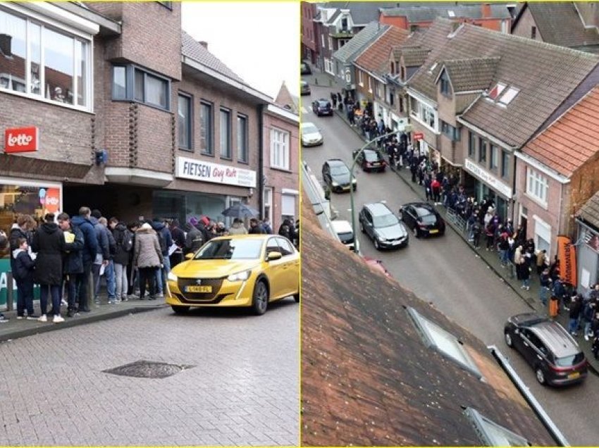 Në qytetin në kufirin e Belgjikës dhe Holandës radhë të gjata njerëzish, shkak fishekzjarrët