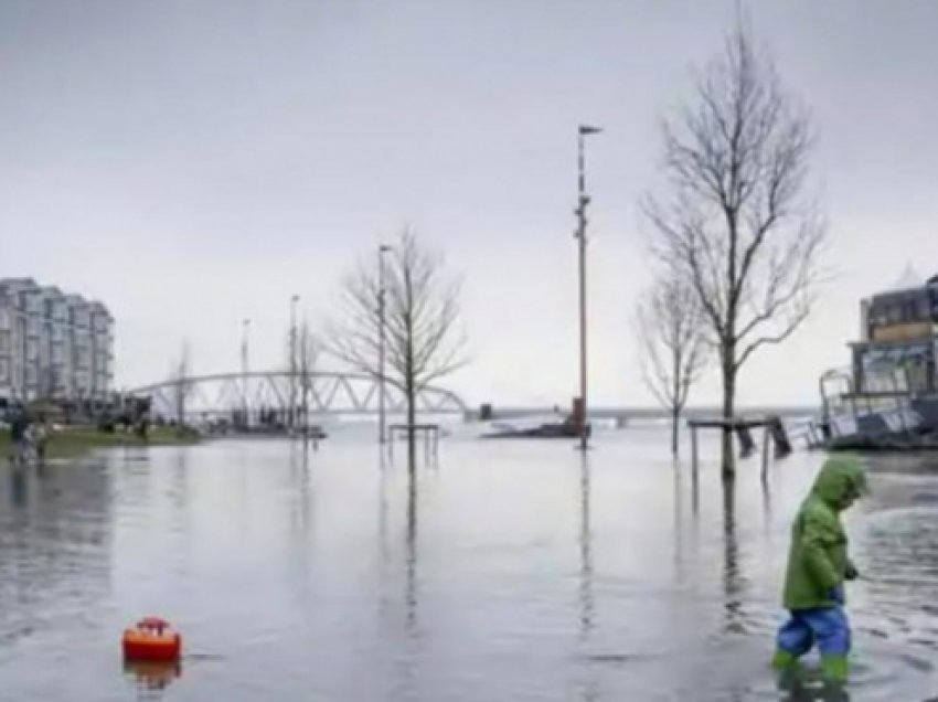 Përmbytje të mëdha në Gjermani si pasojë e motit të keq