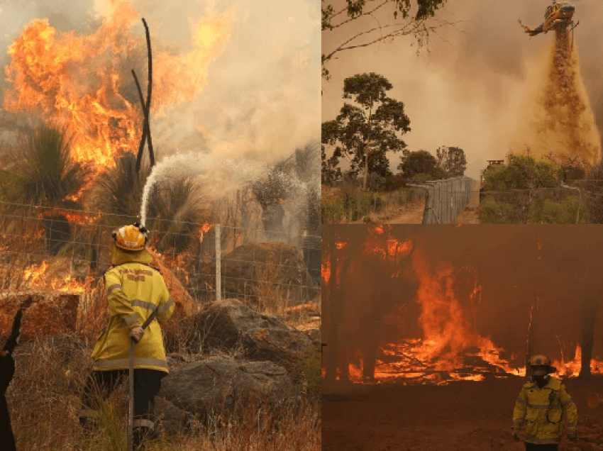 Vala e të nxehtit/ Zjarrfikësit në Australi luftojnë flakët që kanë përfshirë qytetin e izoluar të Perth