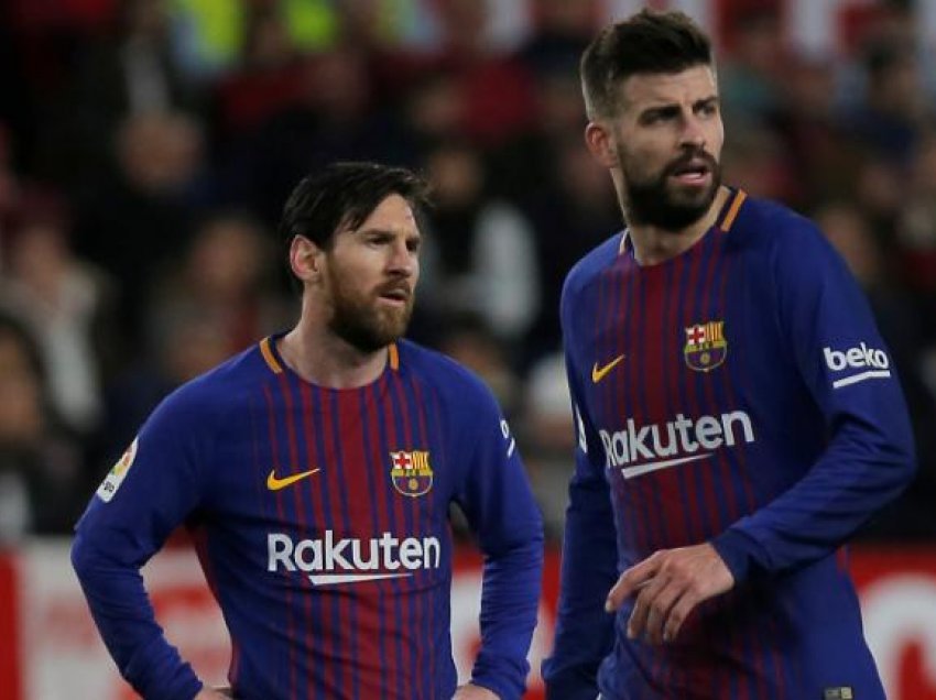 Pique: Messi i lumtur te Barcelona