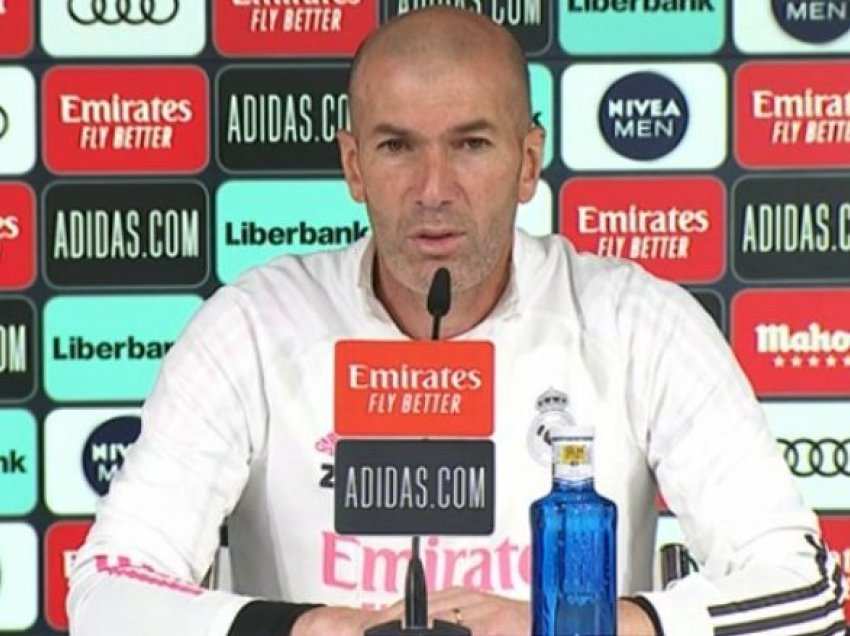 Zidane komenton të ardhmen e tij në konferencë për shtyp