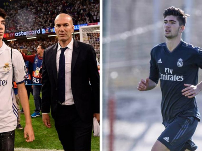 Zidane merr djalin e tij të tretë te ekipi i parë i Realit
