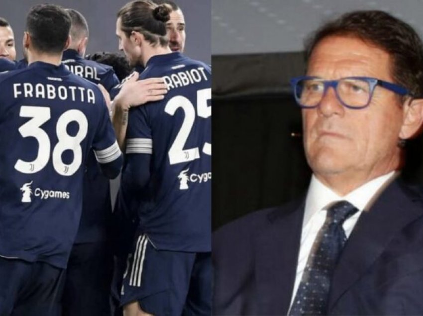 Capello reagon ashpër për lojën e Juventusit