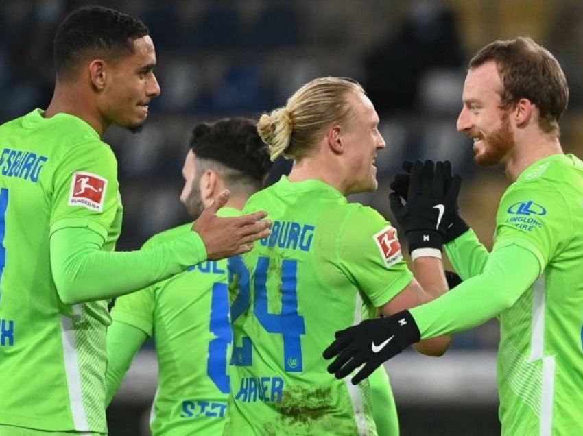 Wolfsburg mposht pa problem Arminian, ngjitet në vend të tretë
