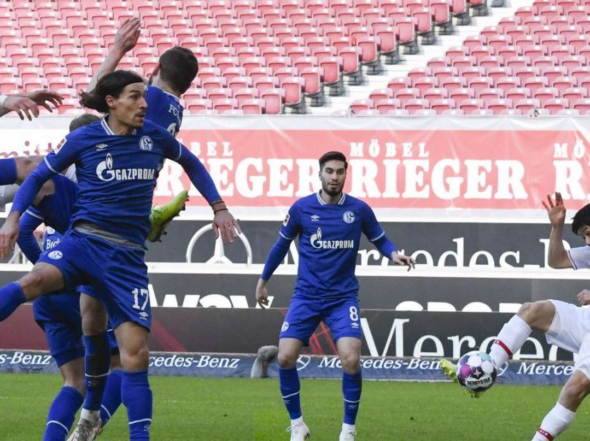 Mustafi dhe Schalke pësuan humbje të thellë, rrezikojnë të bien nga liga