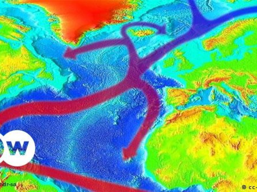 Dobësimi i Golfstrimit kërcënon sistemin e klimës në Atlantikun Verior