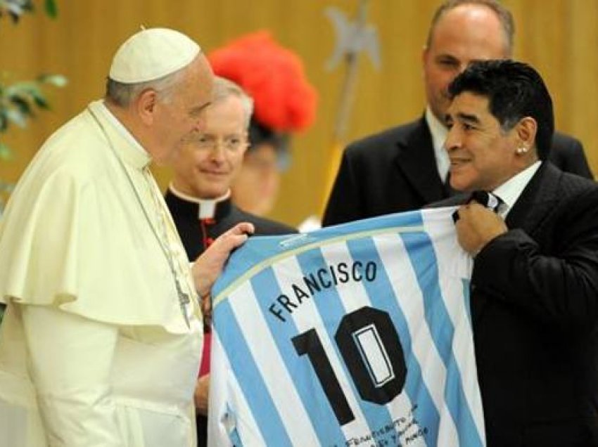 Papa Françesku: Ju tregoj takimin me Diegon Maradonën