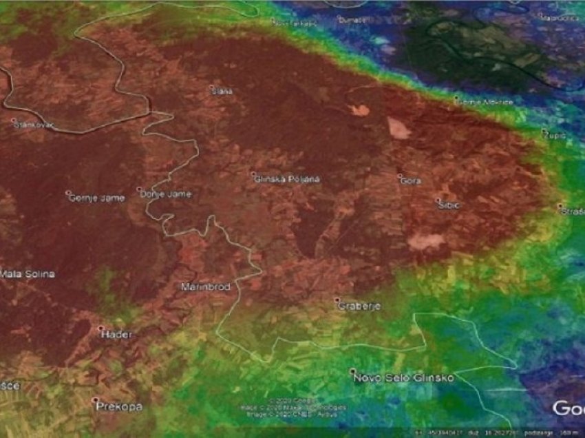 Pamjet satelitore zbulojnë diçka të tmerrshme në Kroaci