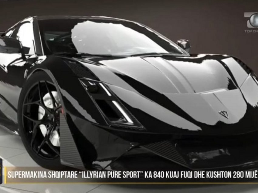 Sfidon Ferrarin dhe Lamborghinin, prodhohet makina shqiptare që do të mbajë emrin “Illyrian Pure Sport”