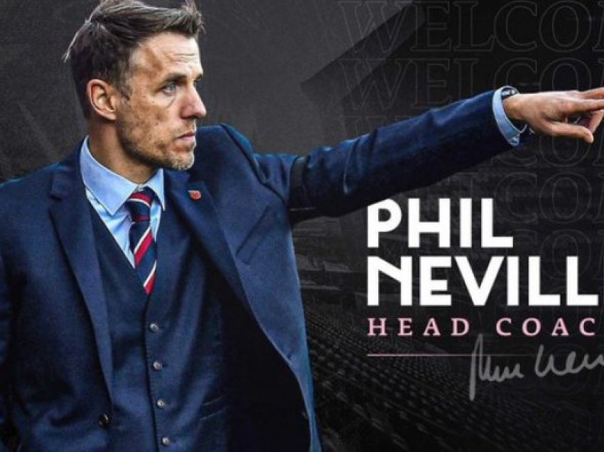 Phil Neville bëhet trajner i skuadrës së David Beckhamit