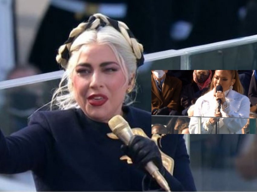 Lady Gaga dhe JLo performuan himnin kombëtar në inagurimin e Joe Biden