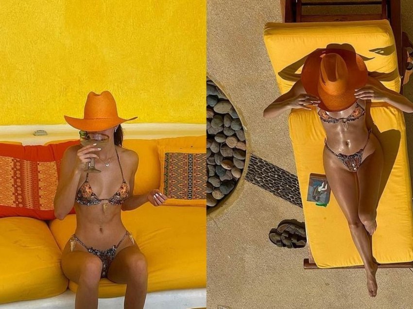 Kendall Jenner tregon figurën e saj në bikini derisa shijon pushimet në Meksikë