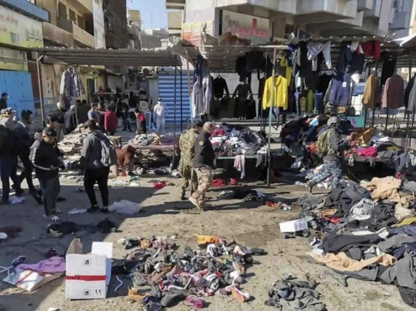 Dhjetëra të vrarë në një treg në Bagdad