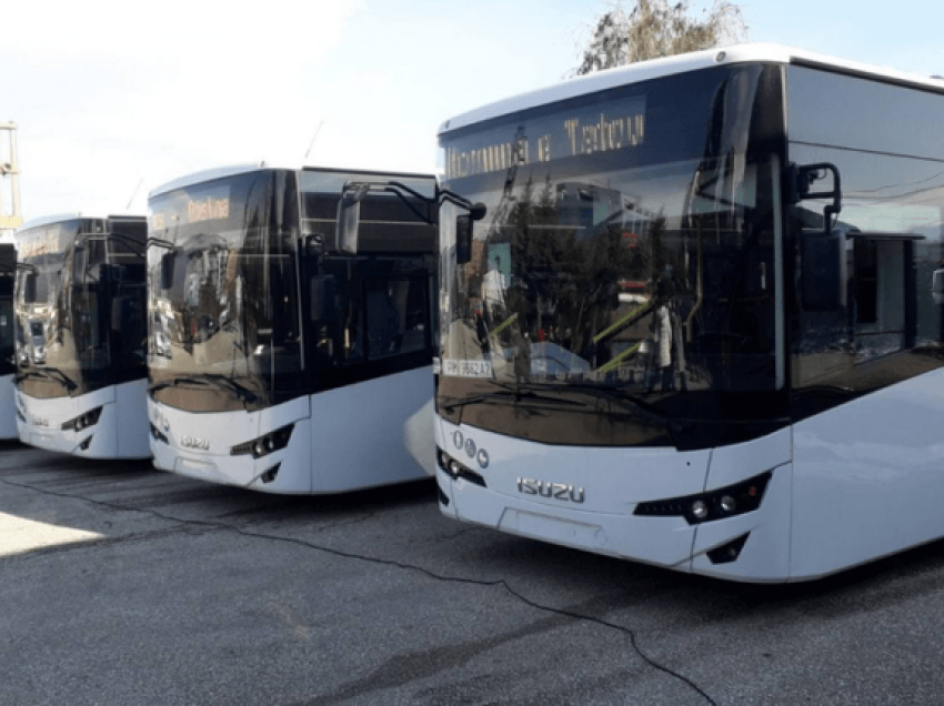 Transporti me autobus nëpër Tetovë 20 denarë, falas për persona me aftësi të kufizuara