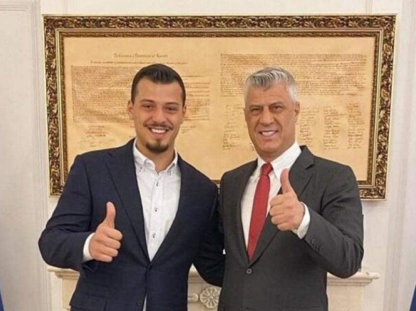 Reagimi i djalit të Hashim Thaçit, pasi Memli Krasniqi zgjedhet kryetar i PDK-së