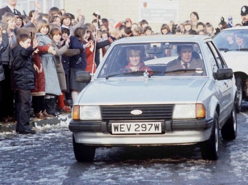 Ford Escort i Princeshës Diana – i vitit 1981 – shitet për 65,000 dollarë